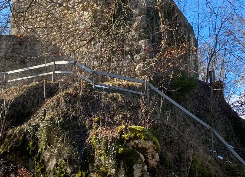 Ruine Leckstein, Burladingen-Gauselfingen, Germany